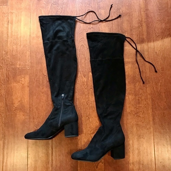Unisa Unkeilly Faux Suede Over the Knee Boots, Size8.5 - Picture 2 of 16
